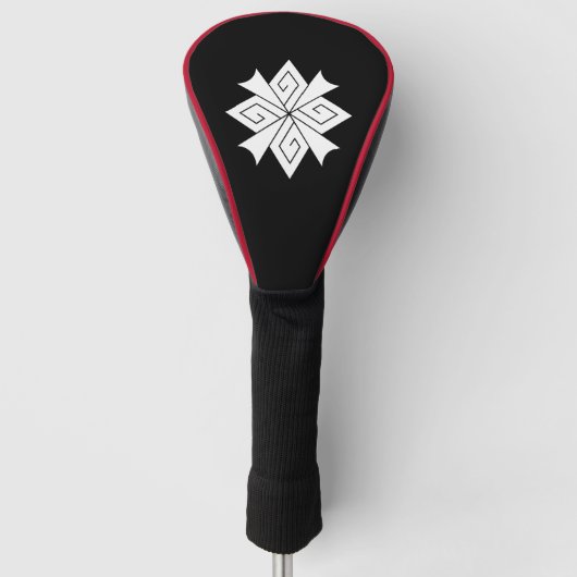 Vier Blitzschrauben mit Donnerknallen Golf Headcover (Vorderseite)