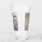 Vier Blume, Alphonse Mucha Glas (Rechts)
