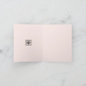 Vier Blume Karte (Innenseite)