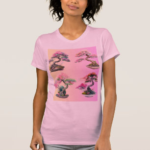Vier Bonsai-Bäume T-Shirt