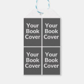 Vier Book Endsement Lesezeichen mit Multifunktions Geschenkanhänger (Vorderseite)