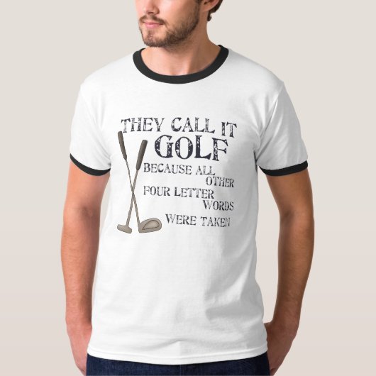 Vier Buchstabe-Wort T-Shirt (Vorderseite)