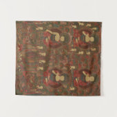 Vier Buddhas im reinen Land-Buddhismus Wandteppich (Vorderseite (Horizontal))