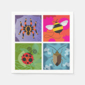 Vier Bug Serviette (Vorderseite)