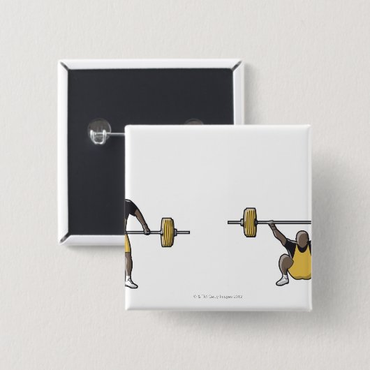 Vier Bühnen Schwerlasthalterung Button (Vorne & Hinten)