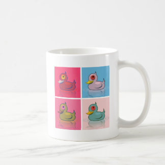 Vier bunte Enten Kaffeetasse