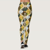 Vier Cochin Hens Leggings (Rückseite)