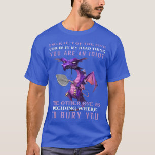 Vier der fünf Stimmen in meinem Kopf denken Sie T-Shirt
