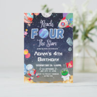 Vier der Sterne Weltraum Vierte