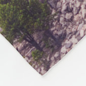 Vier des Mount Rushmore Fleecedecke (Ecke)