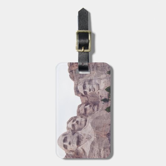 Vier des Mount Rushmore Gepäckanhänger (Vorderseite vertikal)