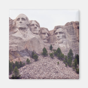 Vier des Mount Rushmore Magnet