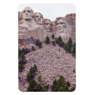 Vier des Mount Rushmore Magnet