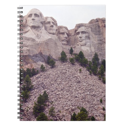 Vier des Mount Rushmore Notizblock (Vorderseite)