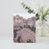 Vier des Mount Rushmore Postkarte (Stehend Vorderseite)