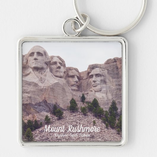 Vier des Mount Rushmore Schlüsselanhänger (Vorne)