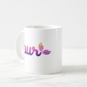 Vier Design Kaffeetasse (Vorderseite Links)