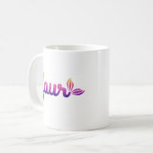 Vier Design Kaffeetasse (Vorderseite Links)
