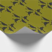 Vier, die Vögel ausschalten Stift 1 Geschenkpapier (Ecke)