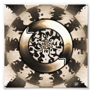 Vier Ebenen Fotodruck