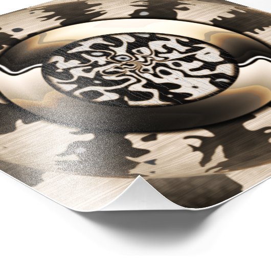 Vier Ebenen Fotodruck (Ecke)