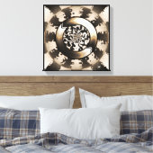 Vier Ebenen Leinwanddruck (Insitu (Schlafzimmer))