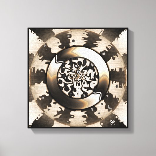 Vier Ebenen Leinwanddruck (Vorderseite)