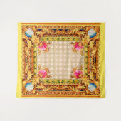vier Ecken Barock Wandteppich (Vorderseite (Horizontal))