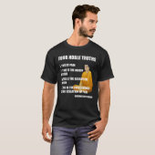 Vier edler Wahrheits-Buddha-Unterrichts-Buddhismus T-Shirt (Vorne ganz)