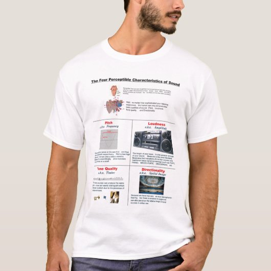 Vier Eigenschaften des Tones T-Shirt (Vorderseite)
