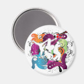 Vier Elemente 101 Magnet (Vorderseite/Rückseite)