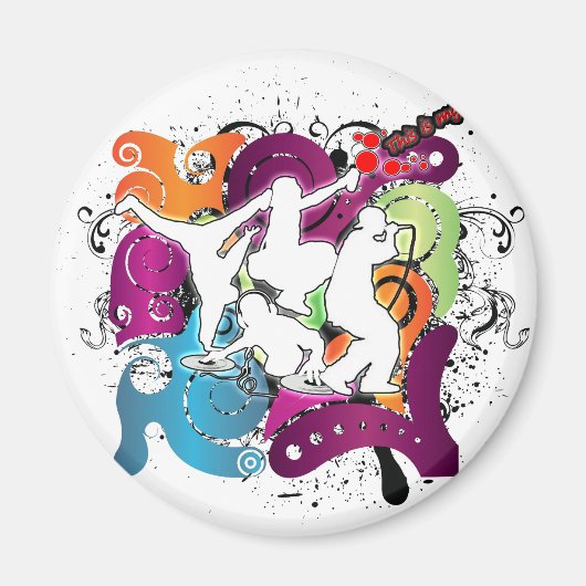 Vier Elemente 101 Magnet (Vorne)