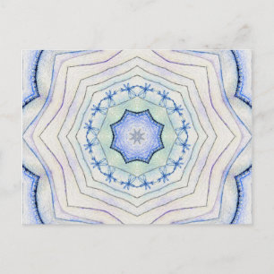 Vier Elemente Air Mandala Postkarte