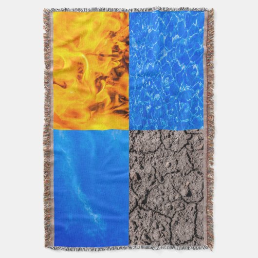 Vier Elemente Decke (Vorderseite Vertikal)