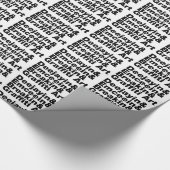 Vier Elemente des angesagten Hopfens Geschenkpapier (Ecke)