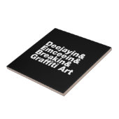 Vier Elemente des Hip Hop Fliese (Seite)