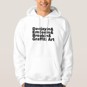 Vier Elemente des Hip Hop Hoodie