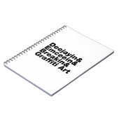 Vier Elemente des Hip Hop Notizblock (Linke Seite)