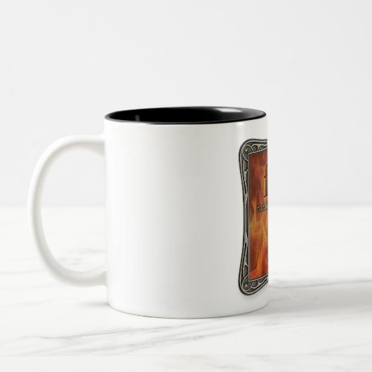 Vier Elemente - Feuer - Kaffeetasse (Links)