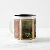 Vier Elemente - Kaffeetasse (Vorderseite Links)