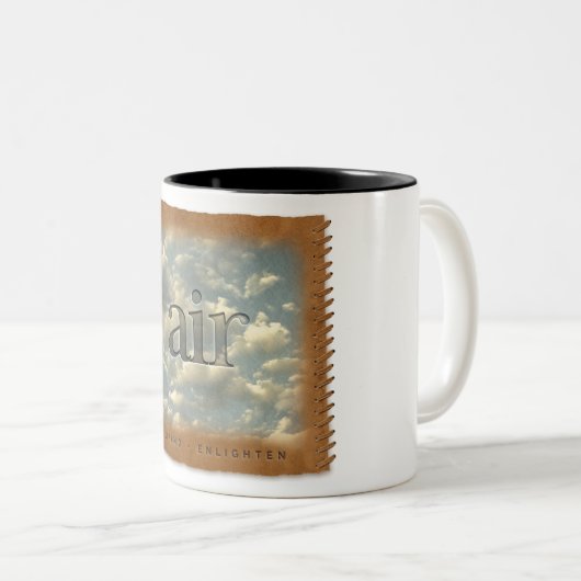 Vier Elemente - Luft - Kaffeetasse (VorderseiteRechts)