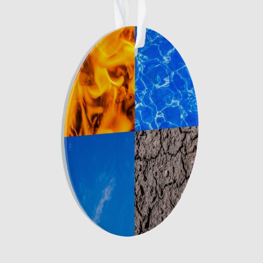 Vier Elemente Ornament (Vorderseite)