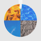 Vier Elemente Ornament (Rückseite)