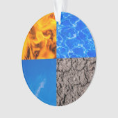 Vier Elemente Ornament (Vorderseite)