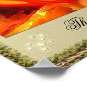 Vier Elemente Poster (Ecke)