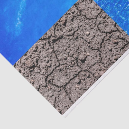 Vier Elemente Seidenpapier (Ausschnitt)