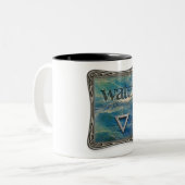 Vier Elemente - Wasser - Kaffeetasse (Vorderseite Links)