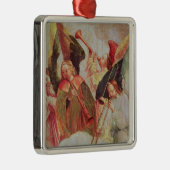 Vier Engel, die Instrumente spielen Ornament Aus Metall (Rechts)