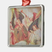 Vier Engel, die Instrumente spielen Ornament Aus Metall (Links)