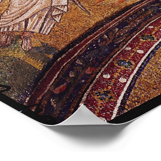 Vier Engel mit den Symbolen der Poster (Ecke)